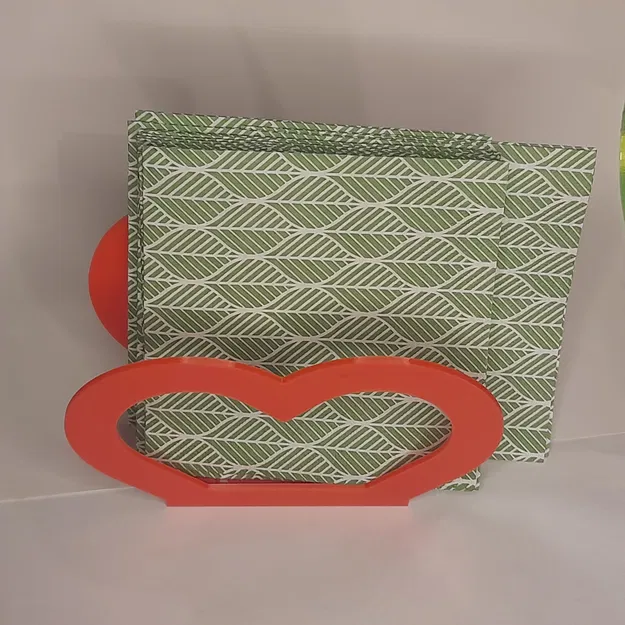 Kệ khăn giấy Valentine (Valentine napkin holder) - Image 1