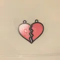Móc khóa trái tim tách rời (Separate Heart KeyRing) - Thumbnail 2