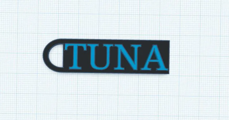 Móc khóa cá ngừ TUNA - Image 1