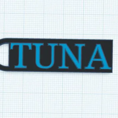 Móc khóa cá ngừ TUNA