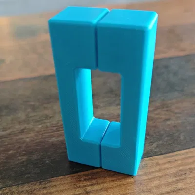 Puzzle Devil’s Knot Burr – Trò ghép khóa liên kết | Teufelsknoten (3D Druck)