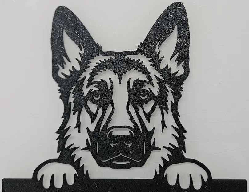German Shepherd Wallart - Image 1