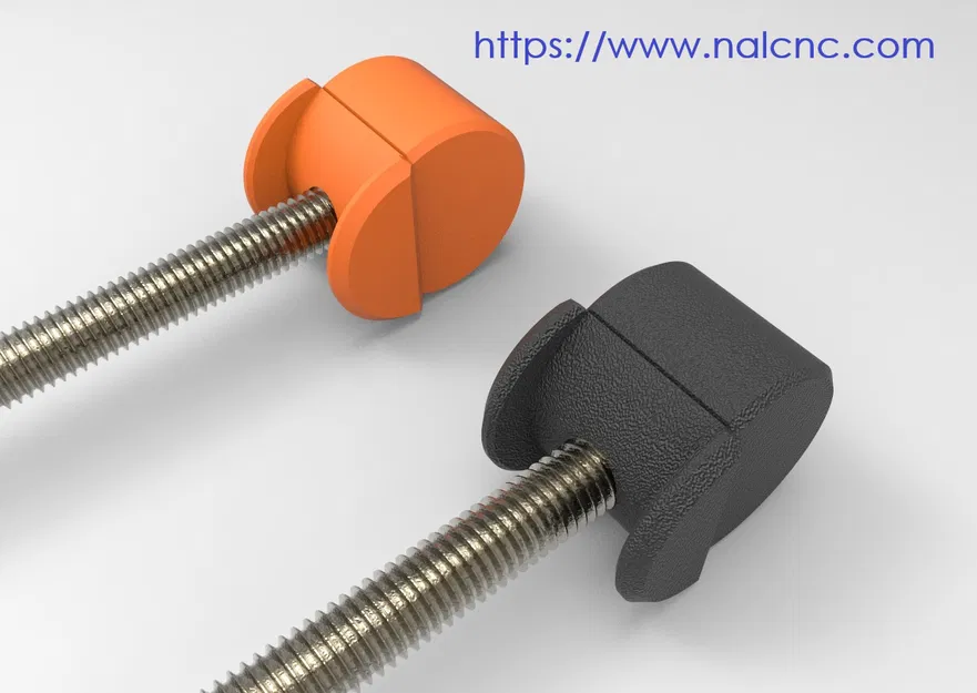 Cụm Barrel Nut Assembly (Ốc thùng) – Ø26mm transversal cylinder in 3D - Image 3