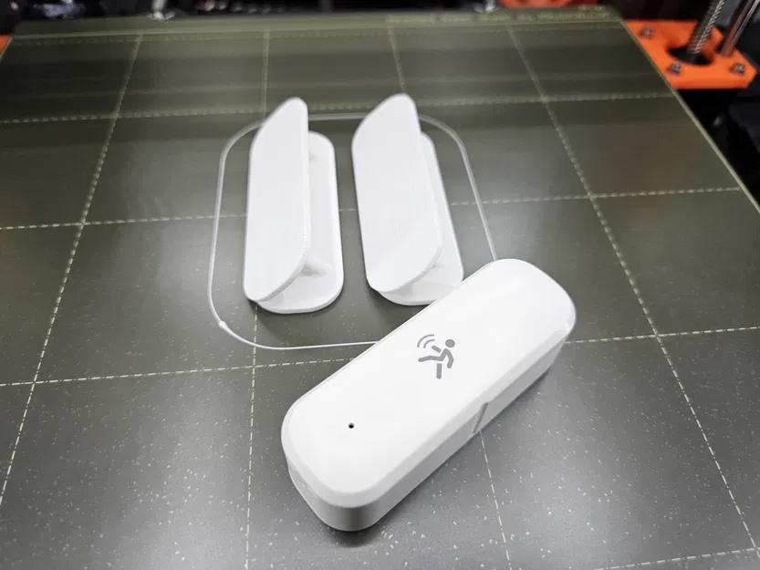 Ngàm gắn cảm biến Zigbee chuyển động & nhiệt độ góc 45° - Image 1