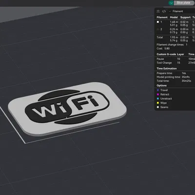 Thẻ Wi‑Fi NFC cho tag NFC giá rẻ 25mm