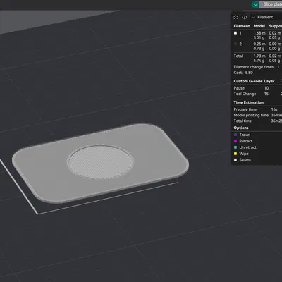 Thẻ Wi‑Fi NFC cho tag NFC giá rẻ 25mm