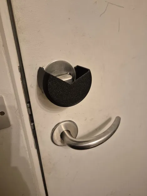 Ốp che núm vặn khóa cửa chống trẻ nhỏ (Toddler‑Proof Thumbturn Guard) - Image 1