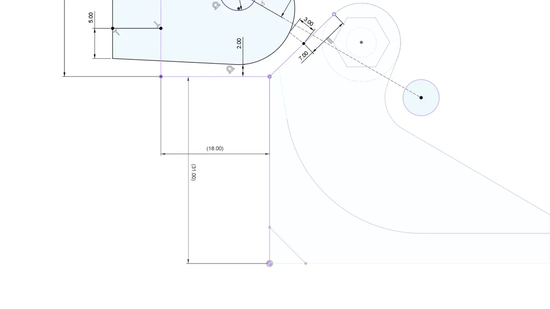 Chốt gài Over-Center Toggle cho lắp lệch (offset mounting) - Image 2