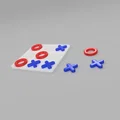 Bộ Cờ Caro Tic-Tac-Toe In 3D Tùy Chỉnh (Custom 3D Printed Tic-Tac-Toe Game) - Thumbnail 2