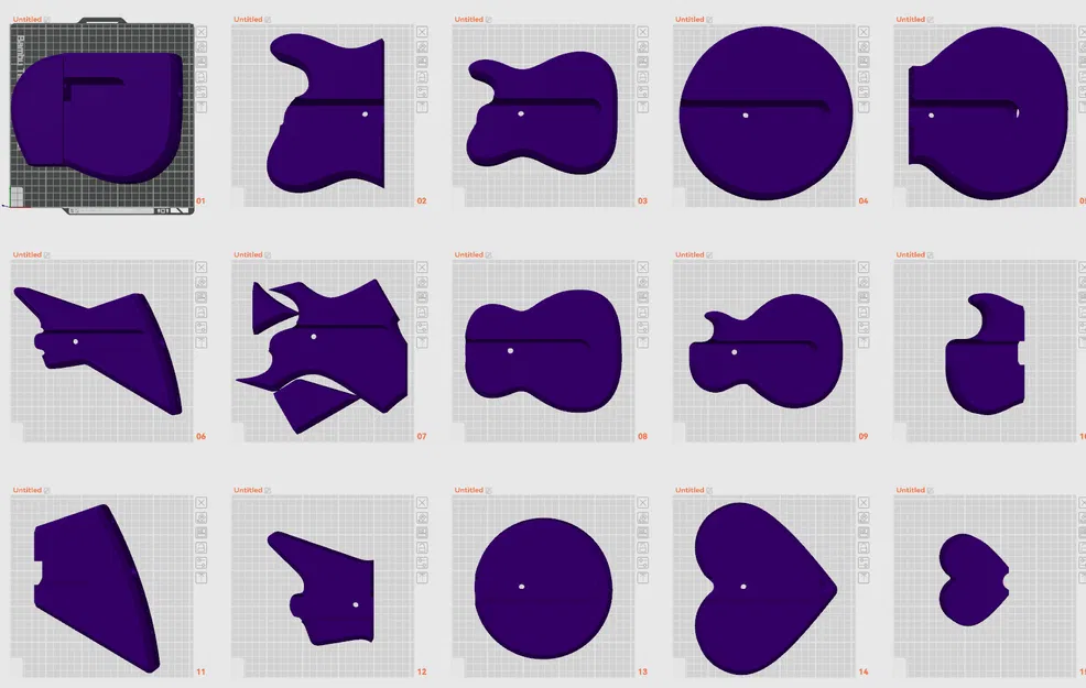 Body và Headstock Unistrum - Image 1