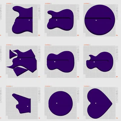 Body và Headstock Unistrum