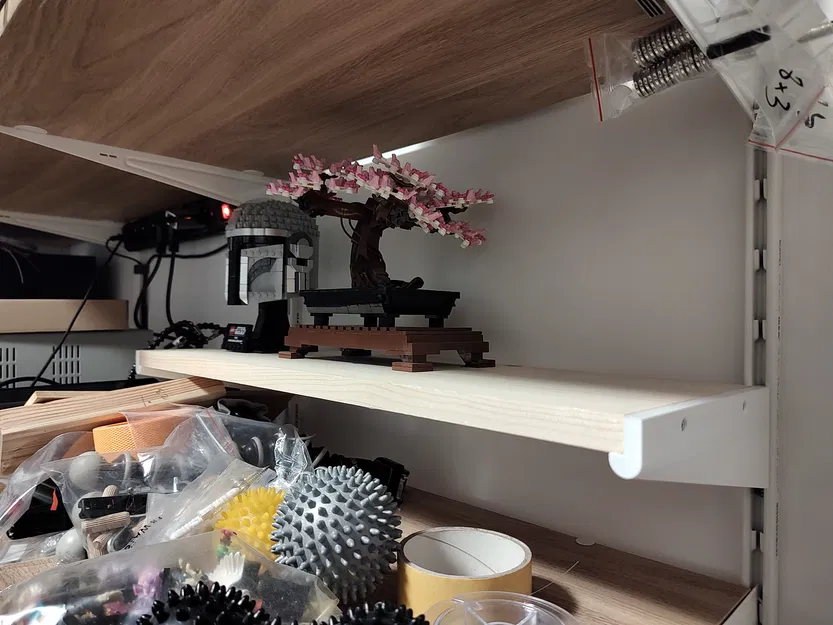 BOAXEL half brackets – Pat nửa chiều sâu cho kệ BOAXEL - Image 2