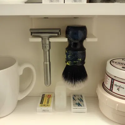Trạm để đồ cạo râu gắn dưới kệ (Shaving station)