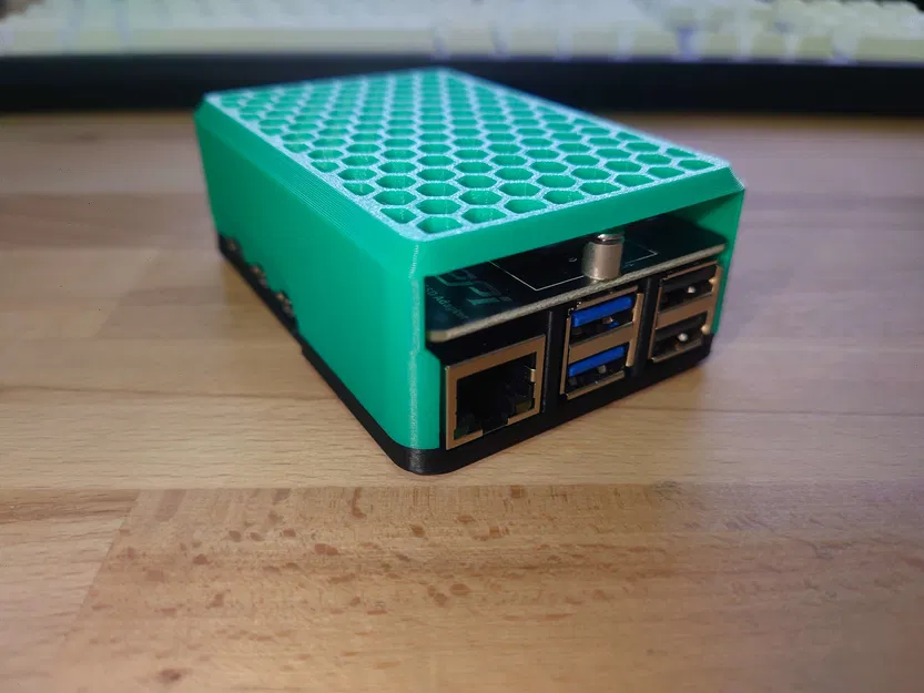 Case Raspberry Pi 5 NVMe HAT (snap fit) - Image 2