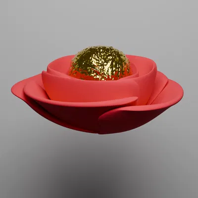 Ferrero Rocher Rose – Hoa hồng trưng bày chocolate Ferrero Rocher