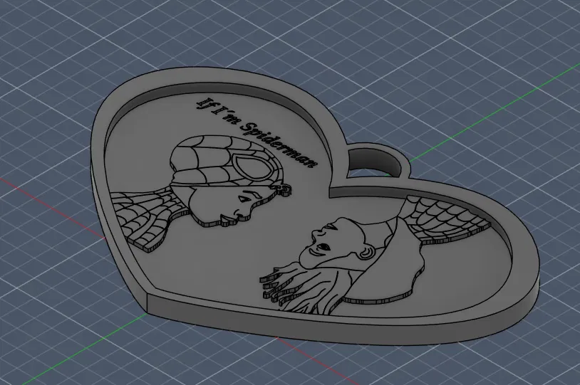 Trái tim Spider-Man Miles Morales (Heart Spiderman Miles Morales) - Image 1