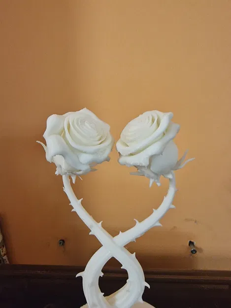 Đèn 2 Bông Hồng Đan Xen (2 Intertwined Roses – Lamp) - Image 5