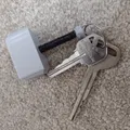 Móc khóa búa Thor (Thor's hammer keychain) - Thumbnail 3