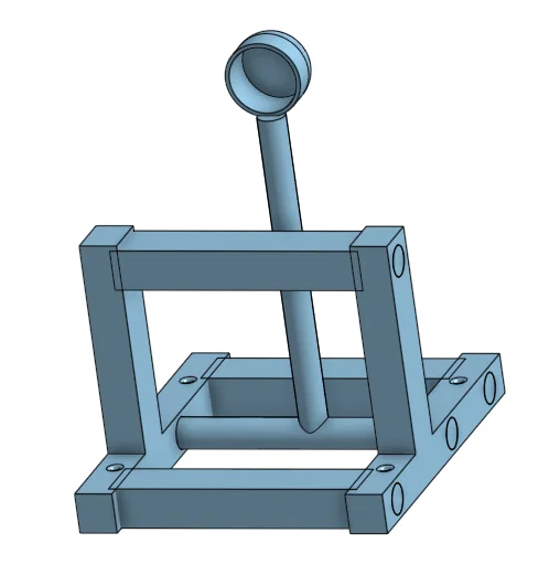 Mini catapulte (máy bắn đá mini) in 3D - Image 1