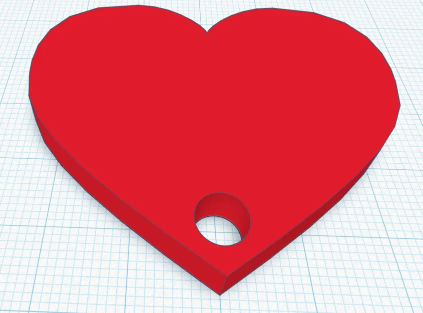 Móc khóa hình trái tim V1 - Image 1