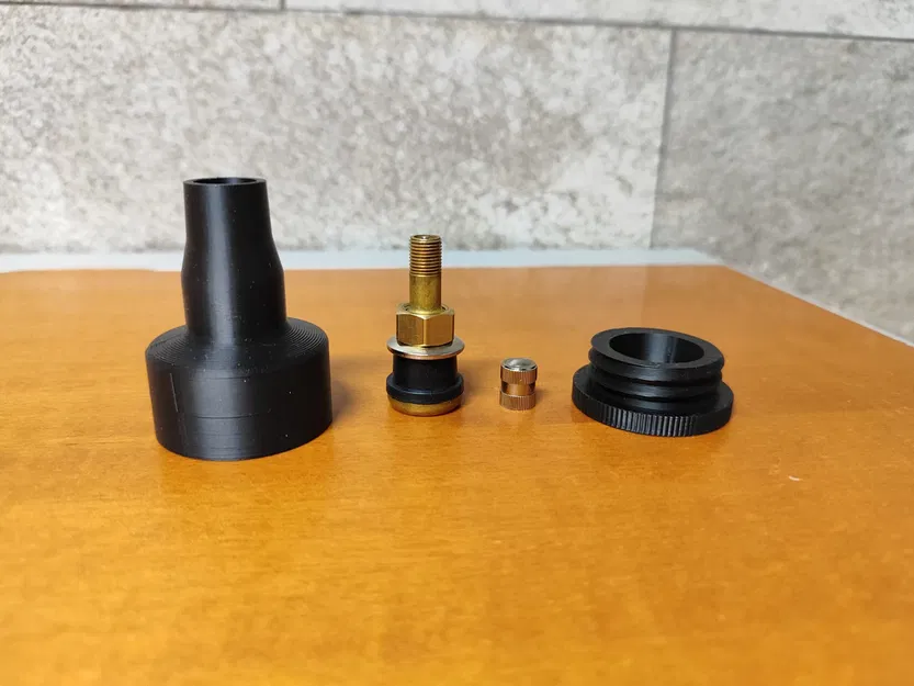Adapter van Schrader cho đầu bơm cắm trại - Image 2