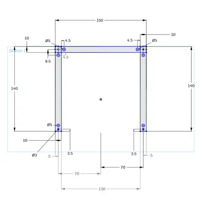 Ray thành thùng xe RC flat bed tỉ lệ 1/10