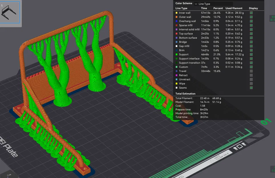 Ray thành thùng xe RC flat bed tỉ lệ 1/10 - Image 5