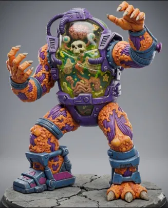 Mutagen Man - Nạn Nhân Bị Đột Biến (Đồ chơi TMNT) - Image 4