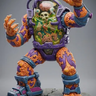 Mutagen Man - Nạn Nhân Bị Đột Biến (Đồ chơi TMNT)