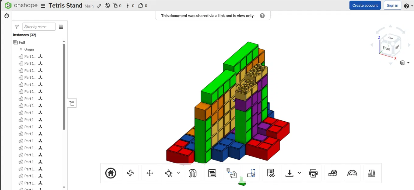 Tetris Stand – Đế Nintendo Switch từ các khối Tetris - Image 1