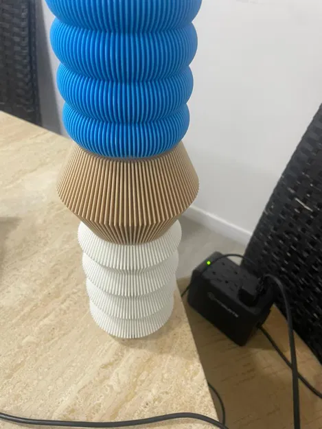 Đèn / đèn 4 mảnh - Lampara 4 Piezas - Image 2