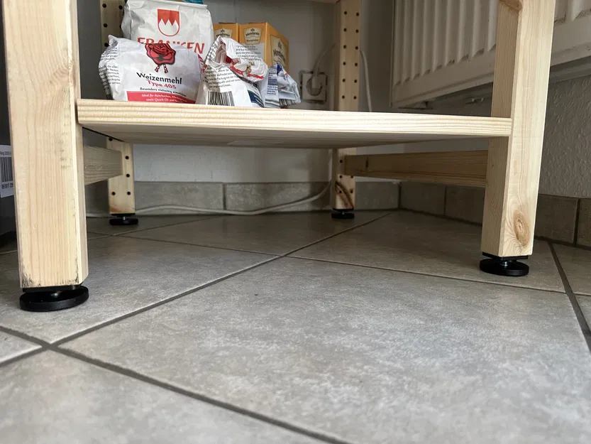 Chân tăng chỉnh cho IKEA IVAR (và các loại bàn, nội thất khác) - Image 2