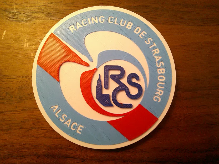 Lót ly hoặc bảng logo RC Strasbourg Alsace - Image 1