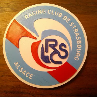 Lót ly hoặc bảng logo RC Strasbourg Alsace
