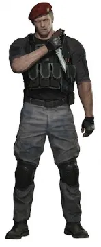 Jack Krauser - Cựu Binh Đột Biến (Resident Evil 4) | Mô hình 3D - Image 4