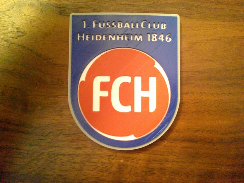 Logo 1. FC Heidenheim – Coaster hoặc Plaque - Image 1