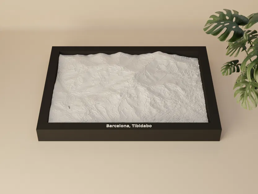 Barcelona, Tibidabo, Tây Ban Nha - Mô hình thu nhỏ 3D - Image 2