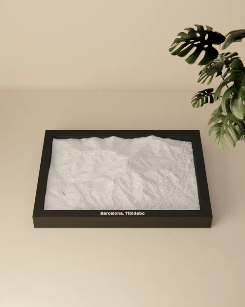 Barcelona, Tibidabo, Tây Ban Nha - Mô hình thu nhỏ 3D - Image 4