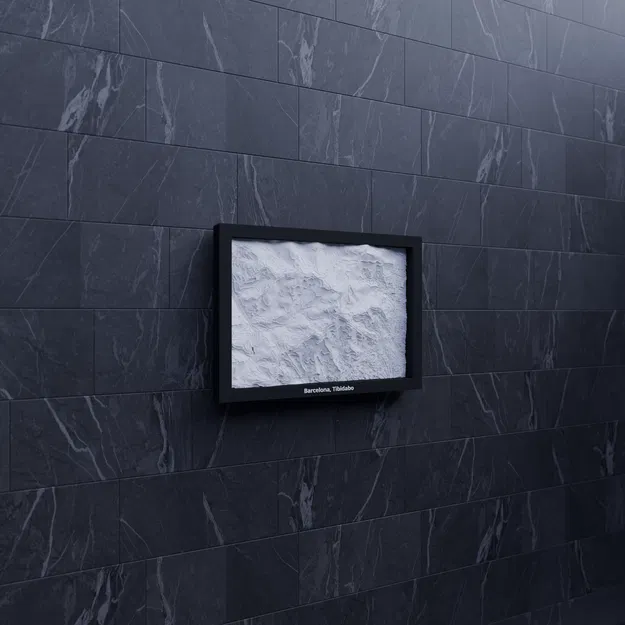 Barcelona, Tibidabo, Tây Ban Nha - Mô hình thu nhỏ 3D - Image 6