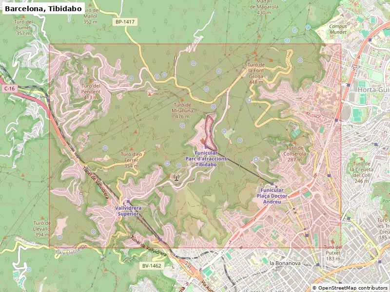 Barcelona, Tibidabo, Tây Ban Nha - Mô hình thu nhỏ 3D - Image 8