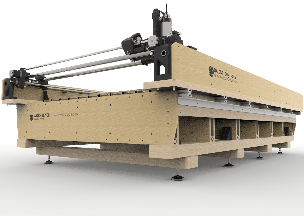 Bàn Workbench cho Máy Phay CNC