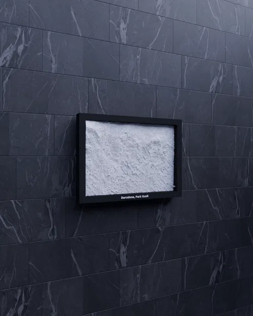 Barcelona, Park Guell, Tây Ban Nha - Mô hình thu nhỏ 3D - Image 4