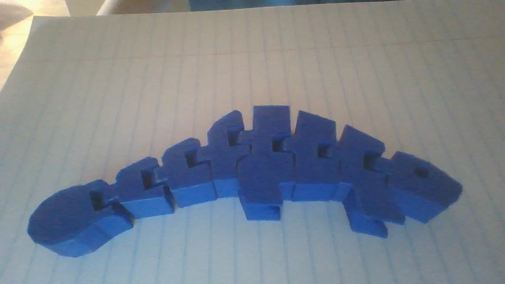 Flexi Ankylosaurs tương thích LEGO (khớp dẻo) - Image 3