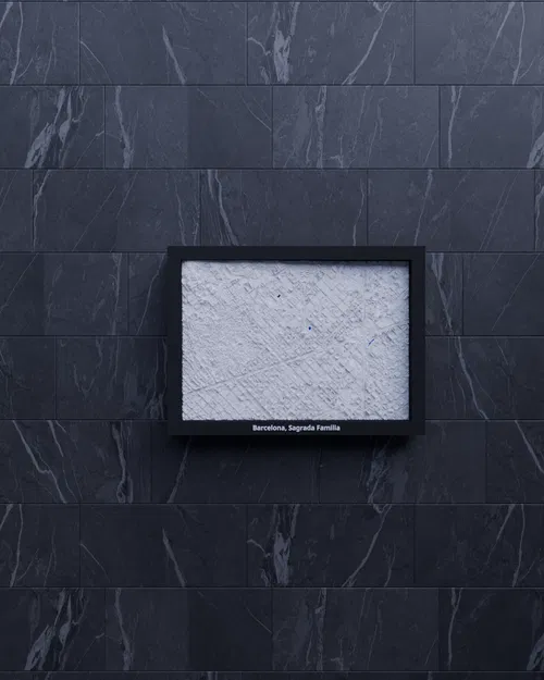 Barcelona, Sagrada Familia, Tây Ban Nha - Mô hình thu nhỏ 3D - Image 5