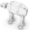 Mô hình 3D AT-NT Star Wars – Imperial Walker - Thumbnail 5