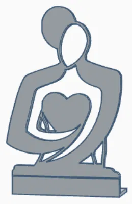 Trang trí để bàn - Tình yêu (Table decoration Love) - Image 1