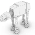 Mô hình 3D AT-NT Star Wars – Imperial Walker - Thumbnail 6