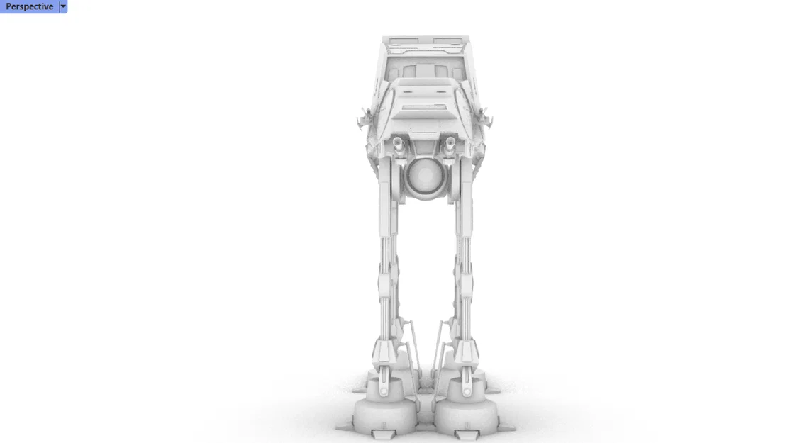Mô hình 3D AT-NT Star Wars – Imperial Walker - Image 7
