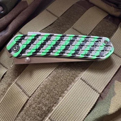 Civivi Vision FG Scales-FRAG – Bộ scales hoạ tiết frag pattern