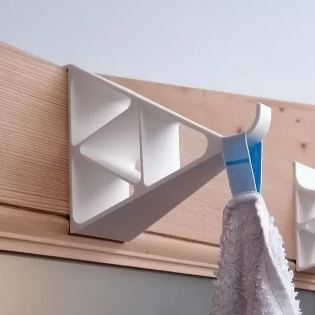 Móc treo cửa vươn dài parametric (Door Hook long reach parametric) - Image 1